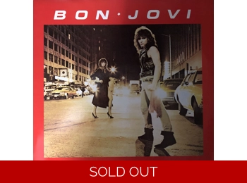 Bon Jovi - Runaway - Rare UK 3 Track Black Vinyl 12" Single